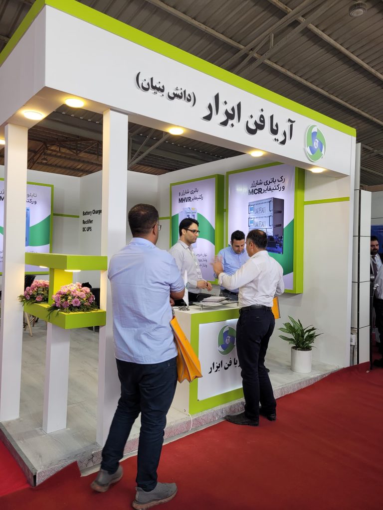 حضور شرکت دانش بنیان آریافن ابزار هشتمین نمایشگاه ساخت داخل نفت، گاز و پتروشیمی